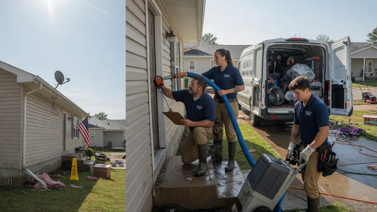 Ceiling Water Damage Restoration in Arlington, OH near me